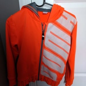 Boys puma zip up hoodie